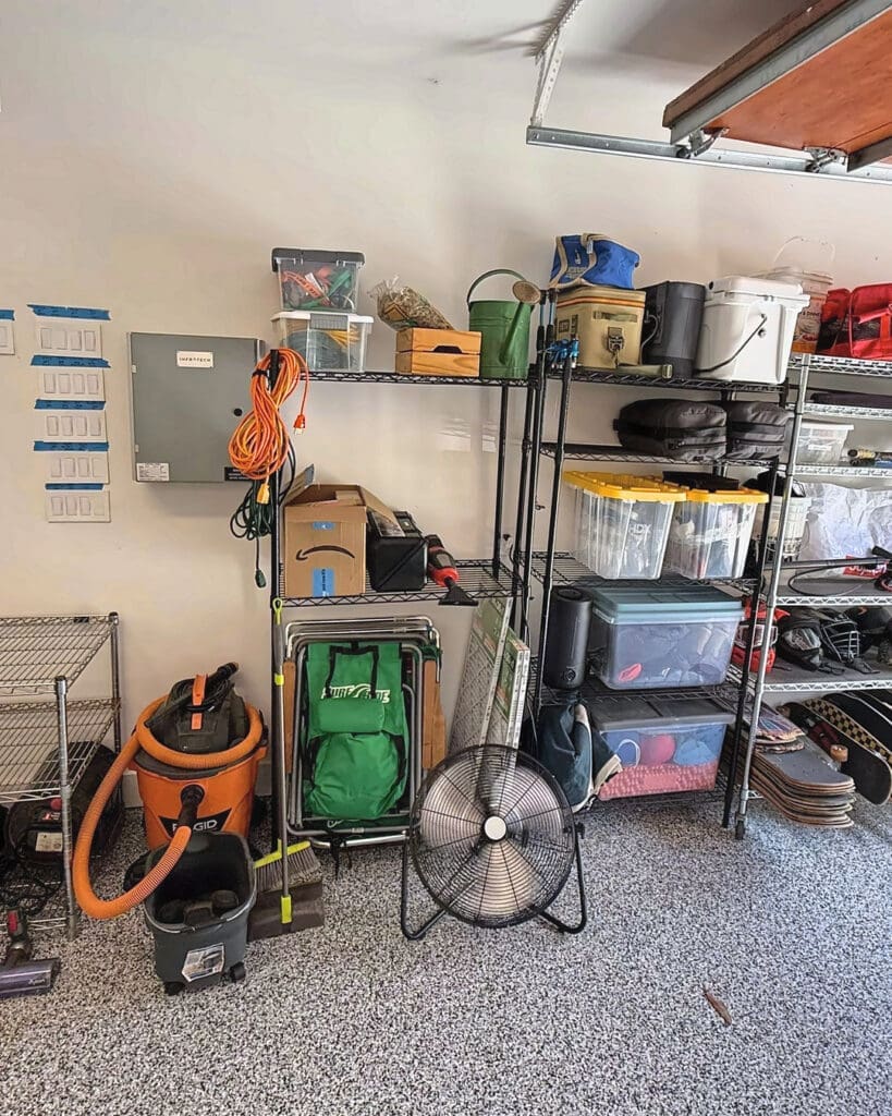 Same garage after Simply Luxe organizing, Del Mar