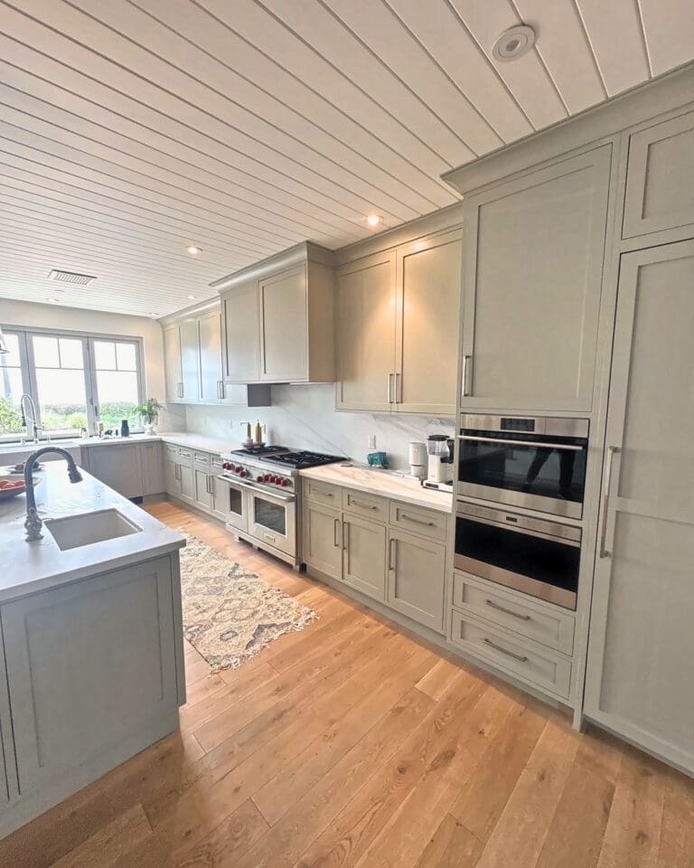 Same kitchen after the Simply Luxe unpack, Del Mar