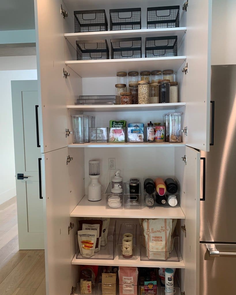 Same pantry stocked and organized by Simply Luxe, San Juan Capistrano